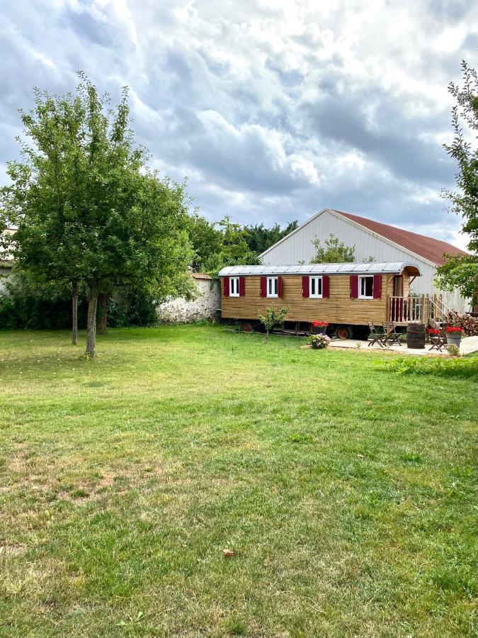 Roulotte Villa Jossigny Exteriör bild